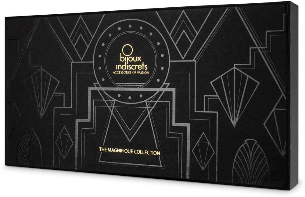 Браслеты-наручники MAGNIFIQUE Bijoux Indiscrets, серебристые Sex Aura Киев - изображение 4