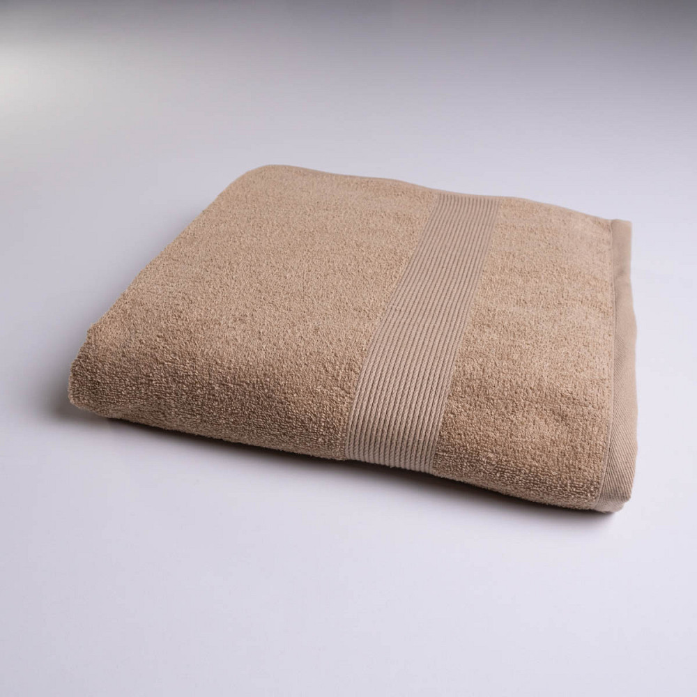 Набор банный махровый с Бордюром 4шт GM Textile 50х70см, 50х90см, 50х90см, 70х140см 400г/м2 (Капучино) Сумы - изображение 5