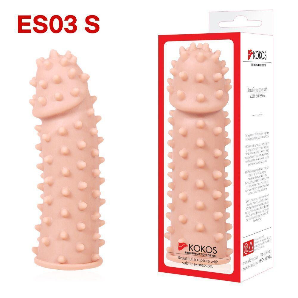 Насадка на член Kokos Extreme Sleeve ES.03 размер S Sex Aura Киев - изображение 5