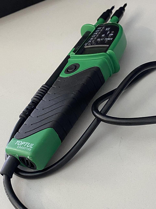 Тестер автомобильный универсальный TOPTUL с цифровым дисплеем 12~690V AC/DC EAAA0169 Одесса - изображение 3