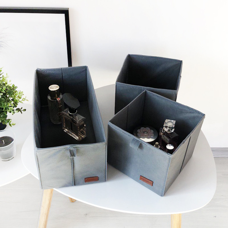 Комплект коробок для хранения вещей в шкафу KHY-grey (Серый) Сумы - изображение 2