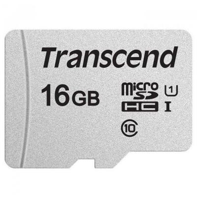 Карта памяти Transcend 16GB microSDHC class 10 UHS-I U1 (TS16GUSD300S-A) Винница - изображение 2