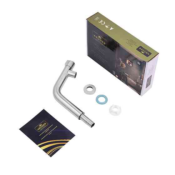 Кран на одну воду Kroner KRP Edelstahl Klassisch - ESG097 сатин Київ