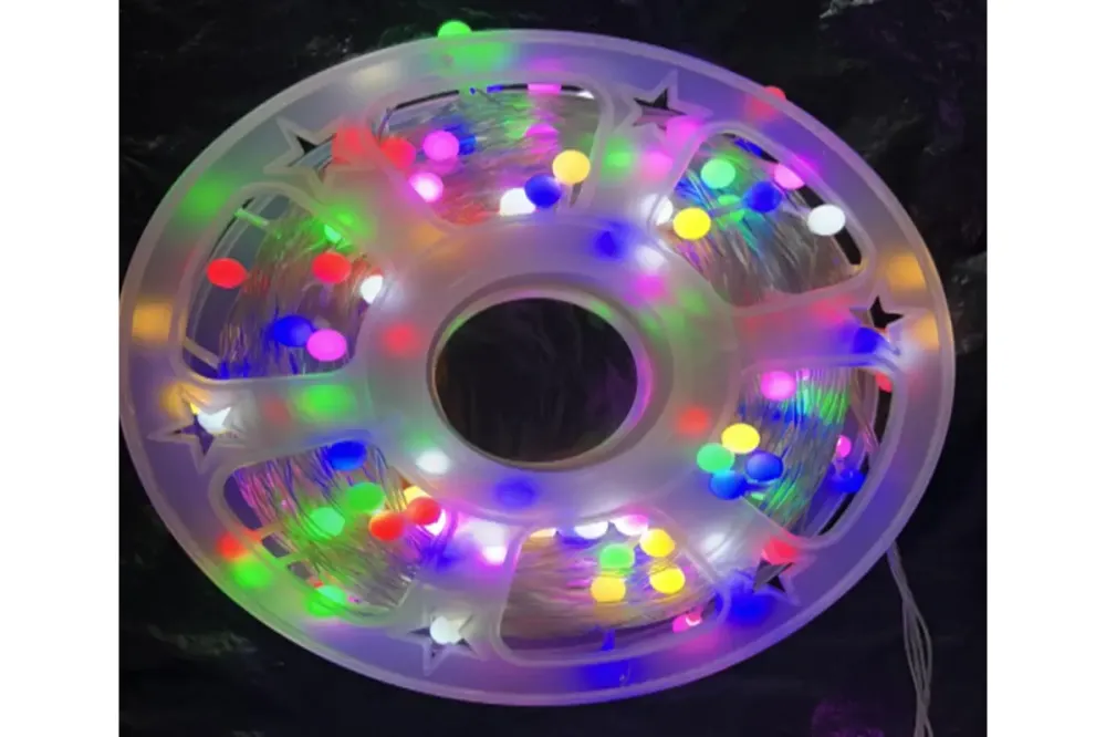 Гирлянда на катушке, от сети, Buble 50м, 8 режимов, Мультик/ Светодиодная гирлянда на елку Коломия - фото 4