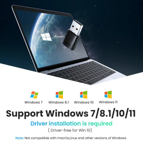 Адаптер UGREEN Bluetooth 5.0 для USB Киев