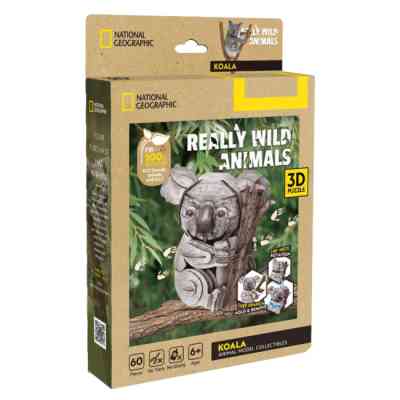 Пазл Cubic Fun трехмерный Дикие животные Коала (DS1176h) Винница