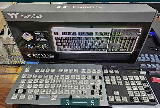 Клавиатура: Thermaltake ARGENT K5 ( Razer, Logitech, ASUS , Steel series) Киев