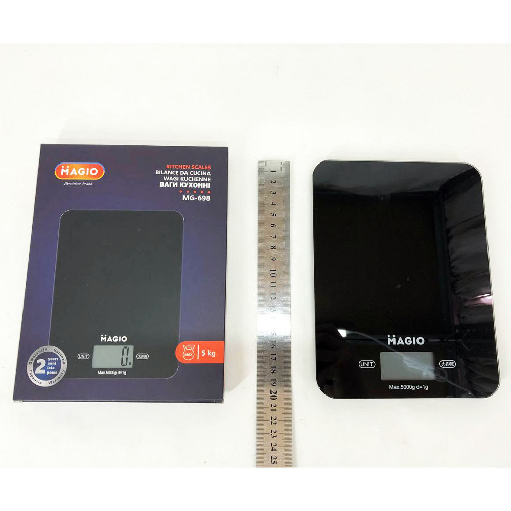 Весы для кулинара, Электронные весы для взвешивания предметов Кухонные с плоской поверхностью RC-65 Львов - изображение 1