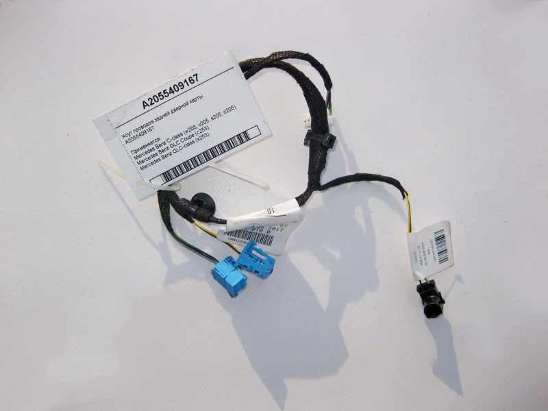 Mercedes-Benz  A2055409167 Джгут електропроводів задньої дверної карти C-Class W205 GLC X253 Coupe C253 Одеса - фото 1