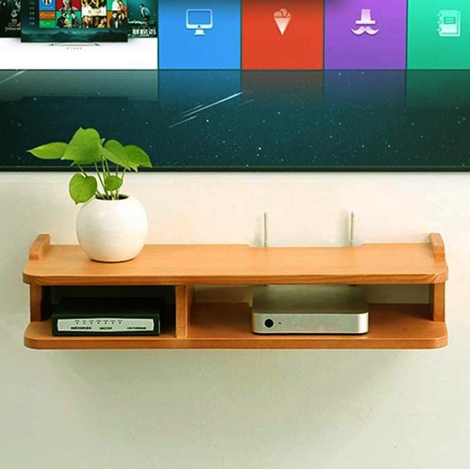 Полиця для роутера "Хосбі" сієна Миколаїв - фото 1