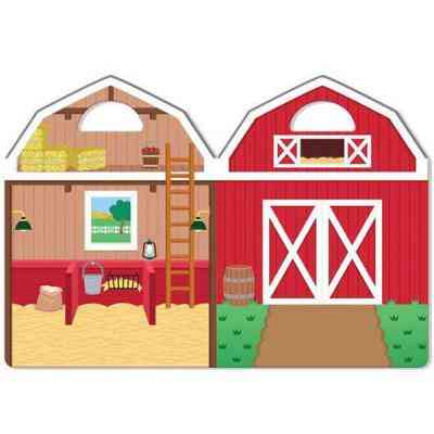 Набор для творчества Melissa&Doug Объемные многоразовые наклейки Ферма (MD19408) Винница