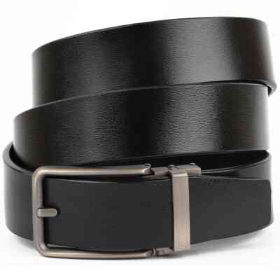Ремень Vintage Мужской Черный (20268) Винница