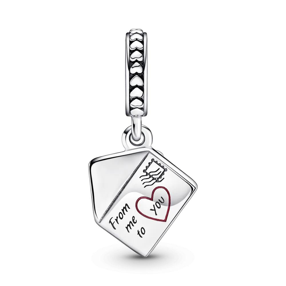 Шарм для браслетов Пандора Конверт с фиалками 790787C0MasterSem Киев - изображение 2