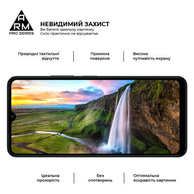 Скло захисне Armorstandart Pro Xiaomi Redmi A3 Black (ARM74453) Вінниця - фото 4