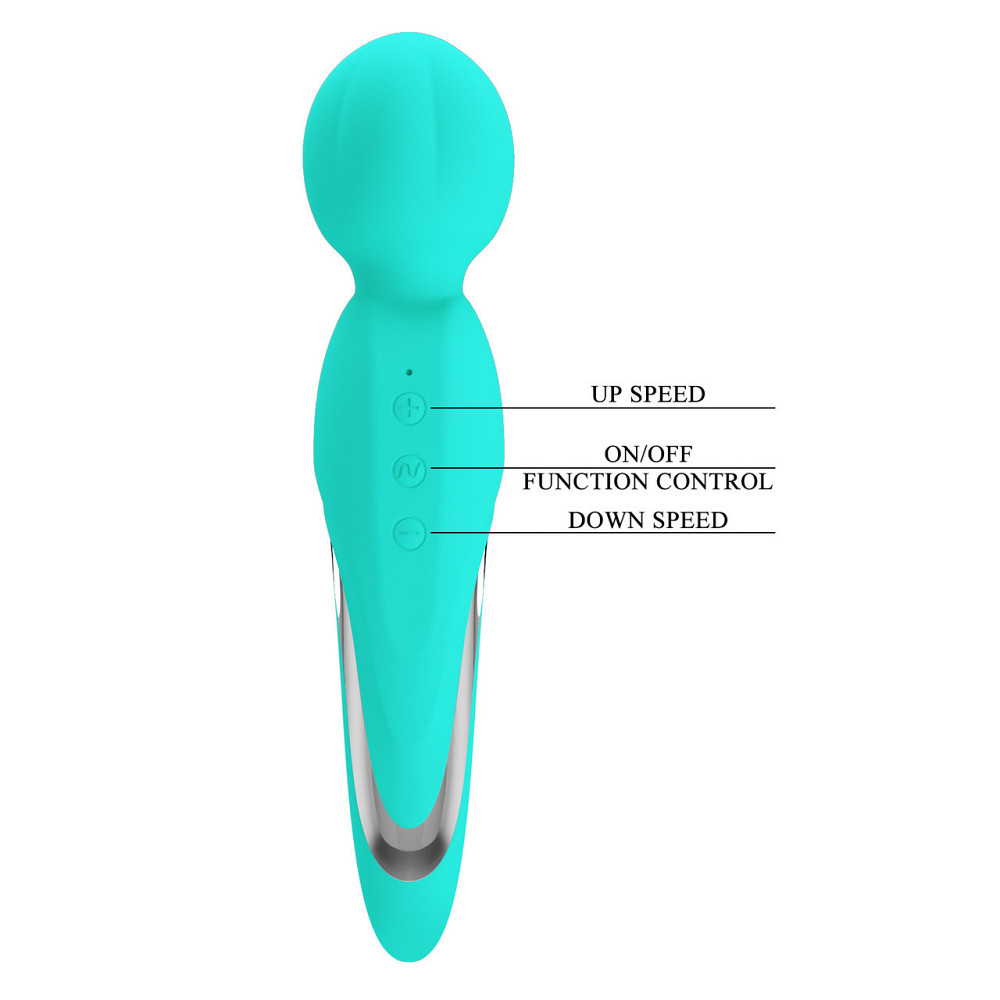 Вибромассажер Pretty Love - Walter USB Green, BI-014622-4 Sex Aura Киев - изображение 10