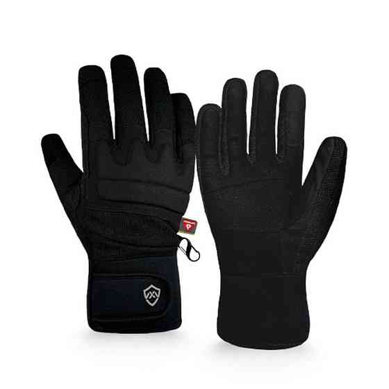 Перчатки водонепроницаемые Dexshell Arendal Biking Gloves V 2.0, p-p M, зимние, черные Ровно
