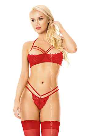 Комплект білизни - Kristi, red - M/L Sex Aura Київ