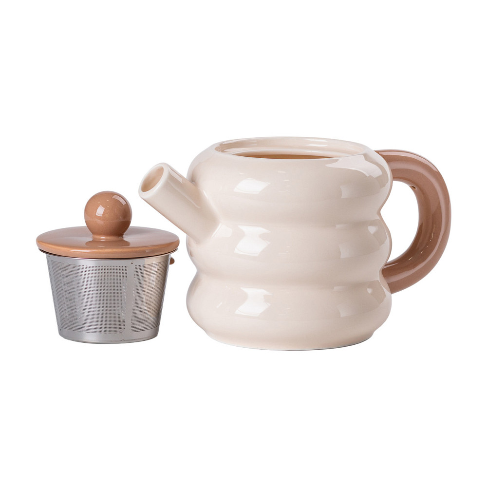 Yiwu Чайний сервіз на 6 персон з 2-ярусною бамбуковою підставкою HP-15-20 Киев - изображение 3