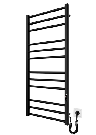 Электрический полотенцесушитель Mario Премиум Классик -I 1100x500/80 TR черный мат Киев