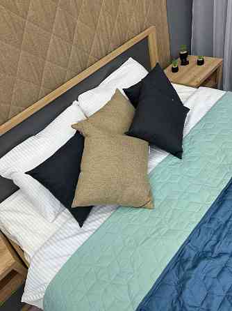 Покривало двостороннє Decorator Microfiber ромб 215x240 см синій з блакитним (85-116) Київ