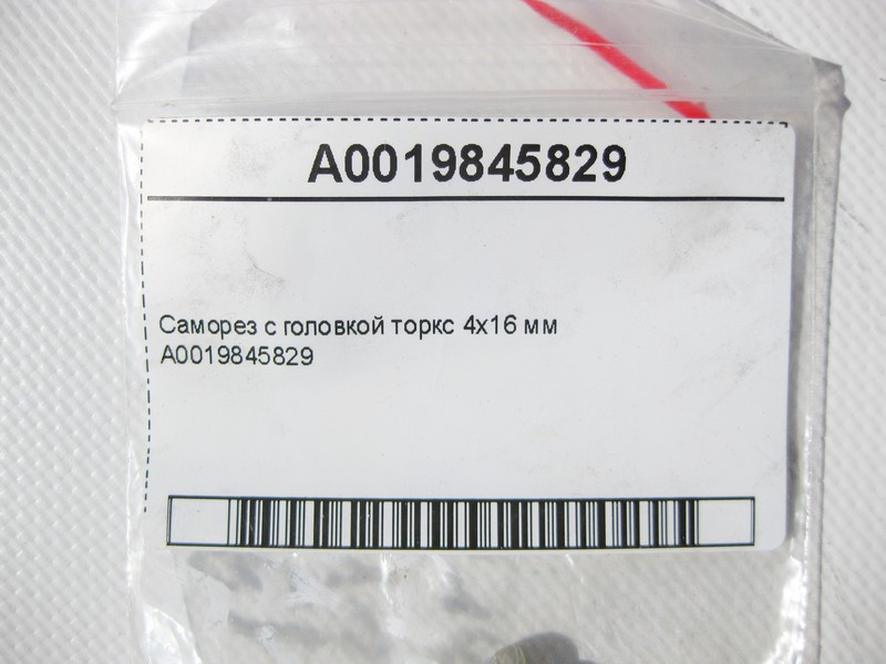 Mercedes-Benz  A0019845829 Саморіз із головкою торкс 4x16 мм Одесса - изображение 4