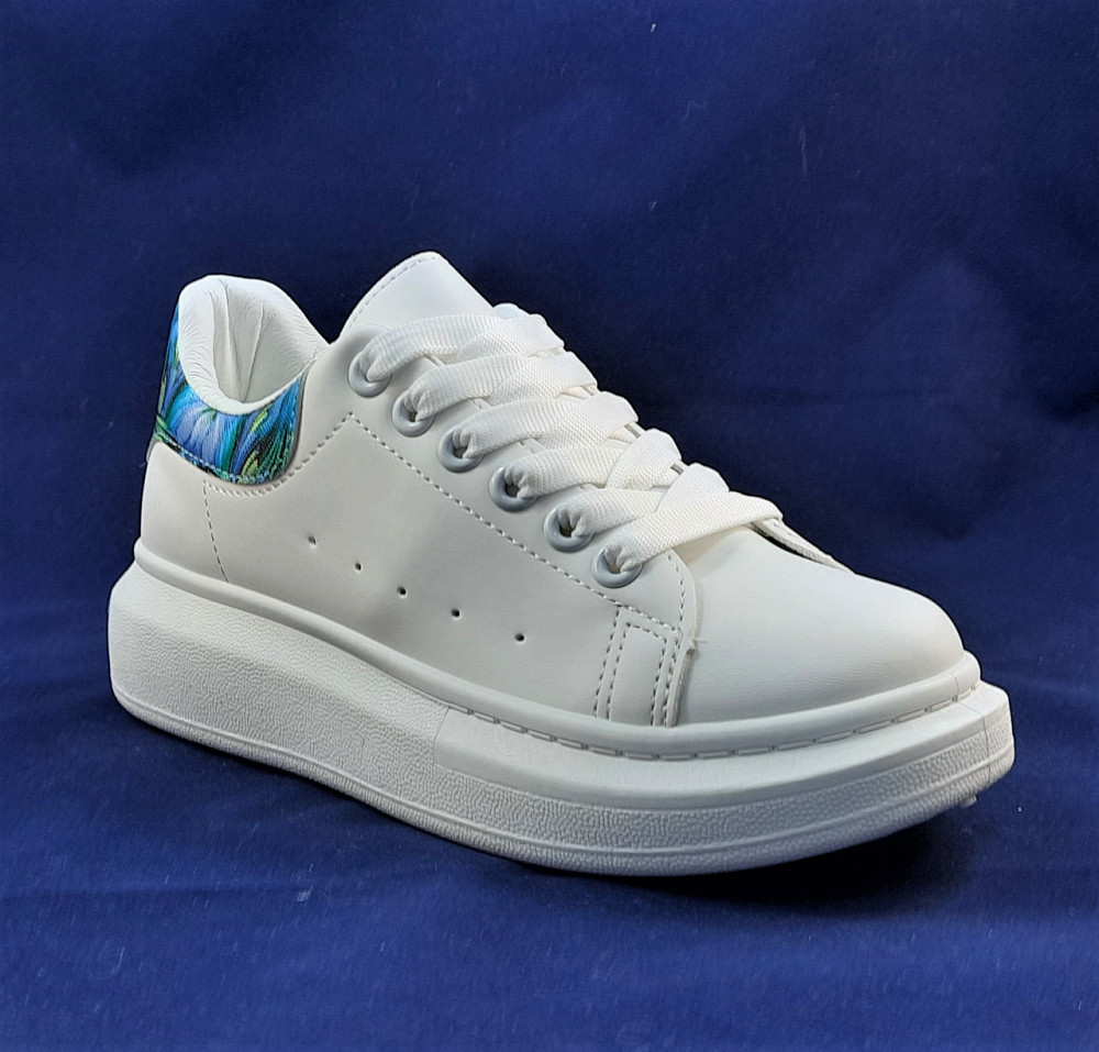 . Жіночі Кросівки Білі A!exander Mc@ueen Сліпони Маквін Мокасини (розміри: 38,39) — 11-4 Дніпро - фото 3