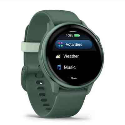 Смарт-часы Garmin vivoactive 6, Jasper Green/J. Green Metallic, GPS смарт-годи (010-02985-02) Винница
