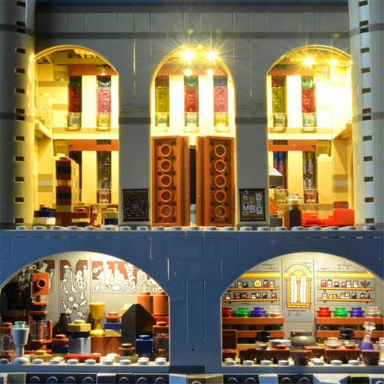 LED-підсвітка GEAMENT для LEGO Harry Potter Замок Гоґвортс 71043, комплект освітлення, КОНСТРУКТОР НЕ ВХОДИТЬ Київ