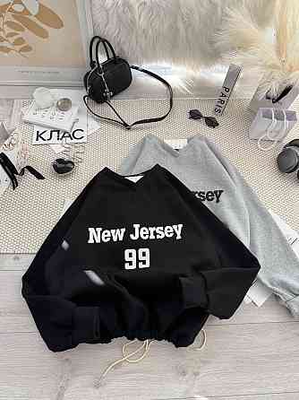 Унісекс  базовий стильний світшот трьохнитка на флісі Одеса