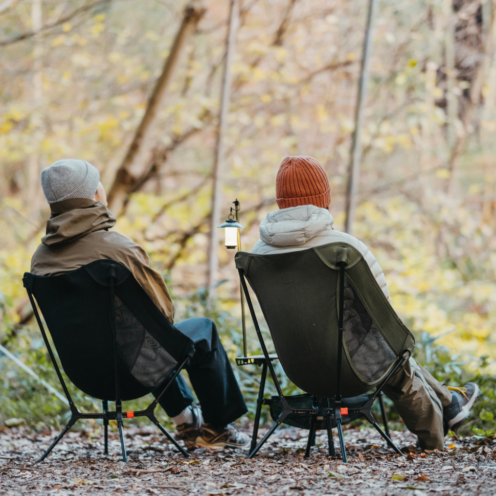 Стілець складаний ультралегкий Naturehike CNK2550JJ013 Yamami YL01, розмір М, алюміній, чорний Київ - фото 7