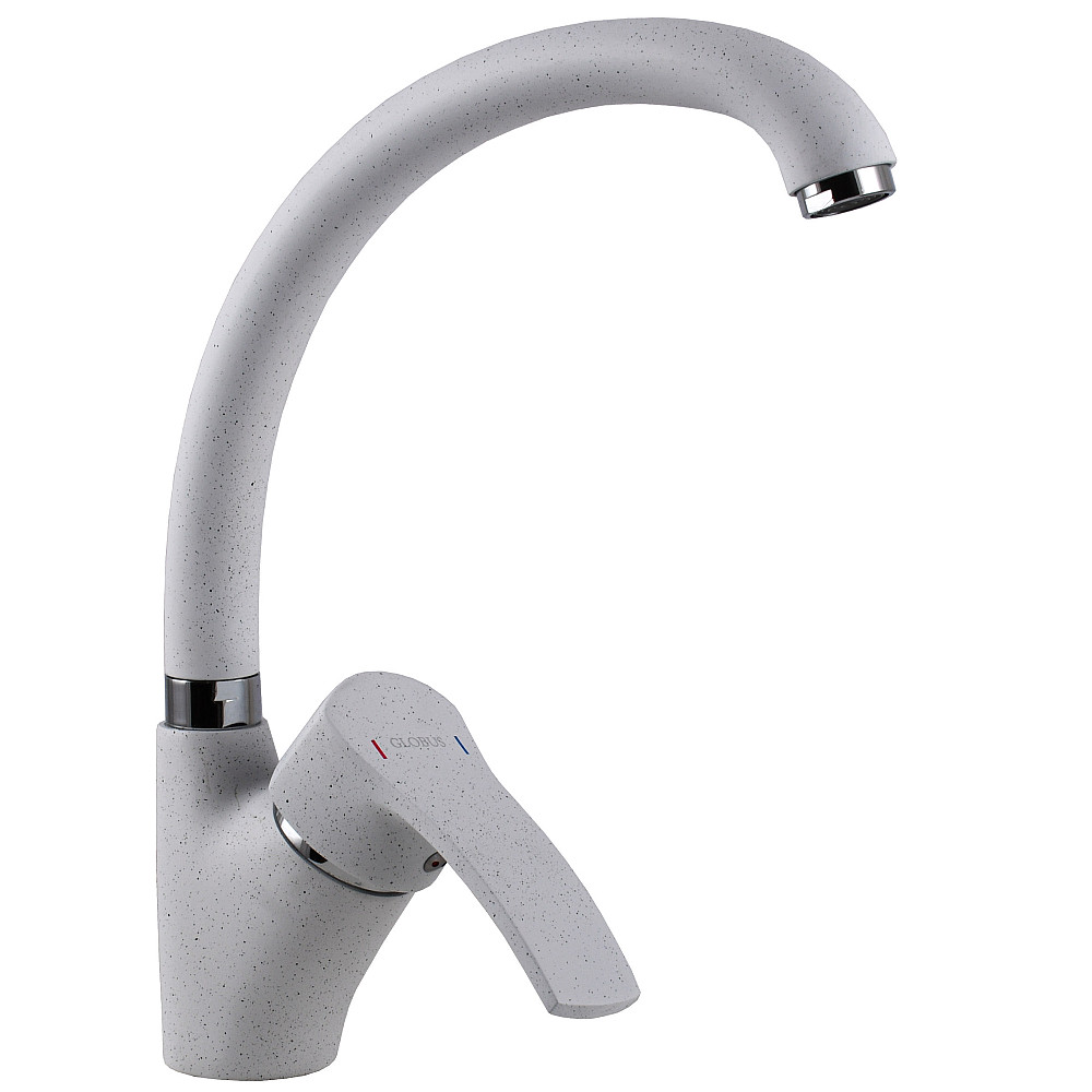 Змішувач для кухні Globus Lux QUEENSLAND GLQU-0203S-BIG-7-WHITE Тернопіль - фото 2