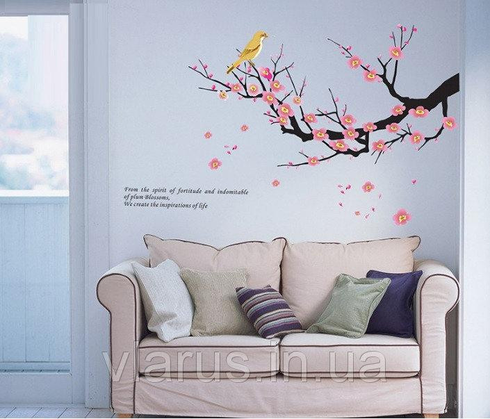 Наклейка декоративна Гілка квітучого дерева Київ - фото 5