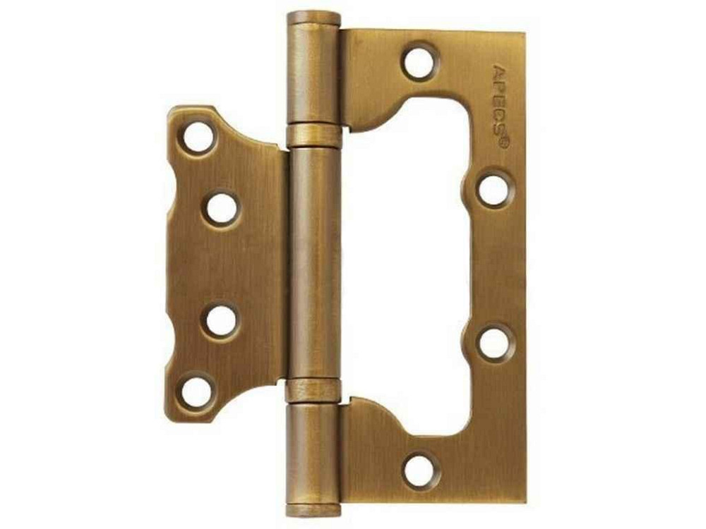 Петля накладна 100 * 75 * 2,5-B2-V2-Steel-AN (2шт/уп) ТМ APECS   Solmir Київ - фото 1