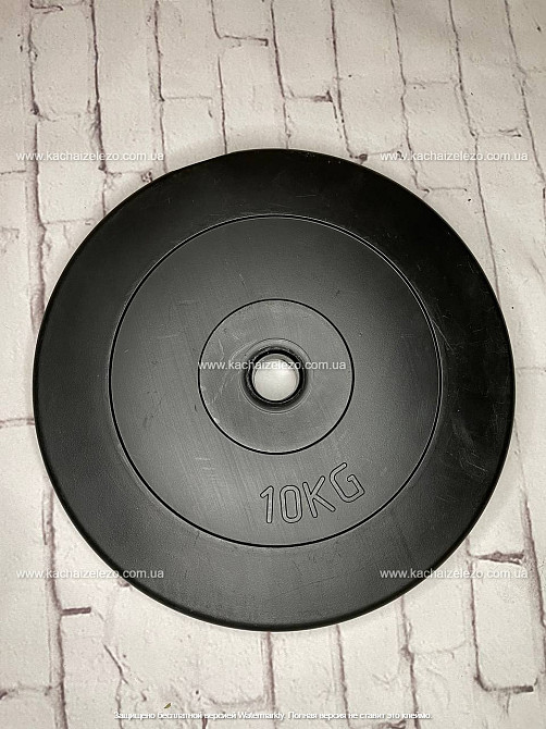 Диск композитний на 5 кг 31 мм Гантелі, гирі, штанги і диски з АВС покриттям Київ - фото 2