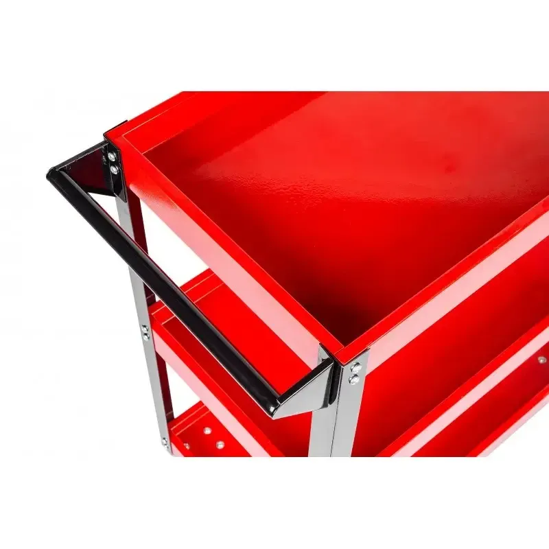 Візок для інструментів MAX MXMTCO2 – 3 полиці, сталева ручка, професійний дизайн Львів - фото 3