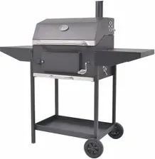 Гриль Grill węglowy VidaXL Grill Węglowy Z Wędzarnią I Dolną Półką Киев - изображение 1