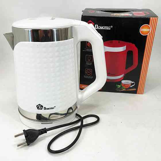 Електричний чайник безшумний Domotec MS-5027 2000 Вт 2.2 л, Вишуканий електрочайник VJ-59 Івано-Франківськ