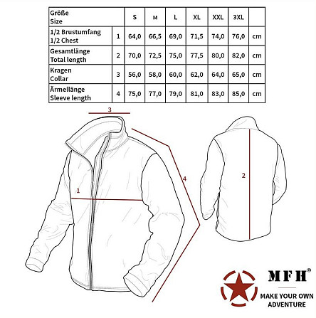 Мужская куртка с капюшоном US Gen III Level 5 MFH (Olive) S Винница - изображение 5
