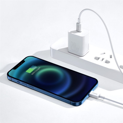 Дата кабель USB-C to Lightning 1.0m 20W Superior Series White Baseus (CATLYS-A02) Вінниця - фото 11