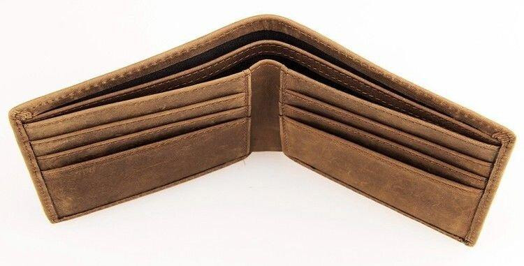 Кошелек мужской Vintage 14439 Коричневый Киев - изображение 8