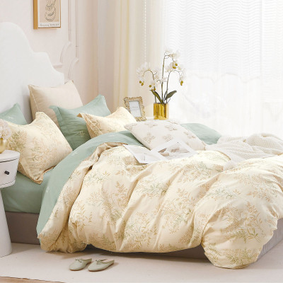 Постільна білизна Home Line Сатин Твіл Степові трави полуторний (183021) Вінниця - фото 1