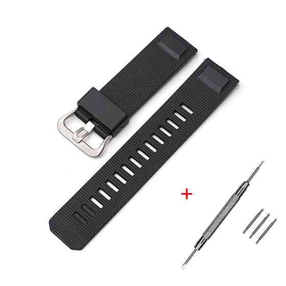 Ремінець для Casio Pro Trek PRW-6900Y Black SI SBR Київ