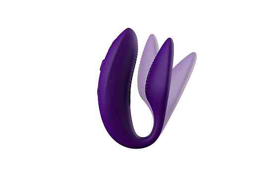 Смарт-вибратор для пар We-Vibe Sync 2 Purple, 10 виброрежимов, пульт ДУ Sex Aura Киев