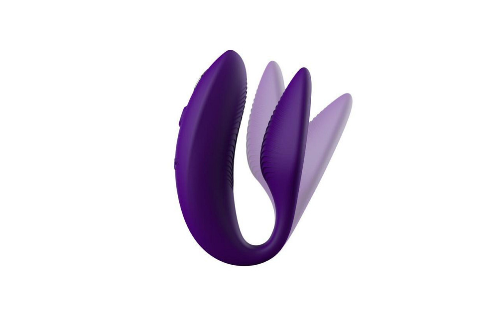 Смарт-вибратор для пар We-Vibe Sync 2 Purple, 10 виброрежимов, пульт ДУ Sex Aura Киев - изображение 3
