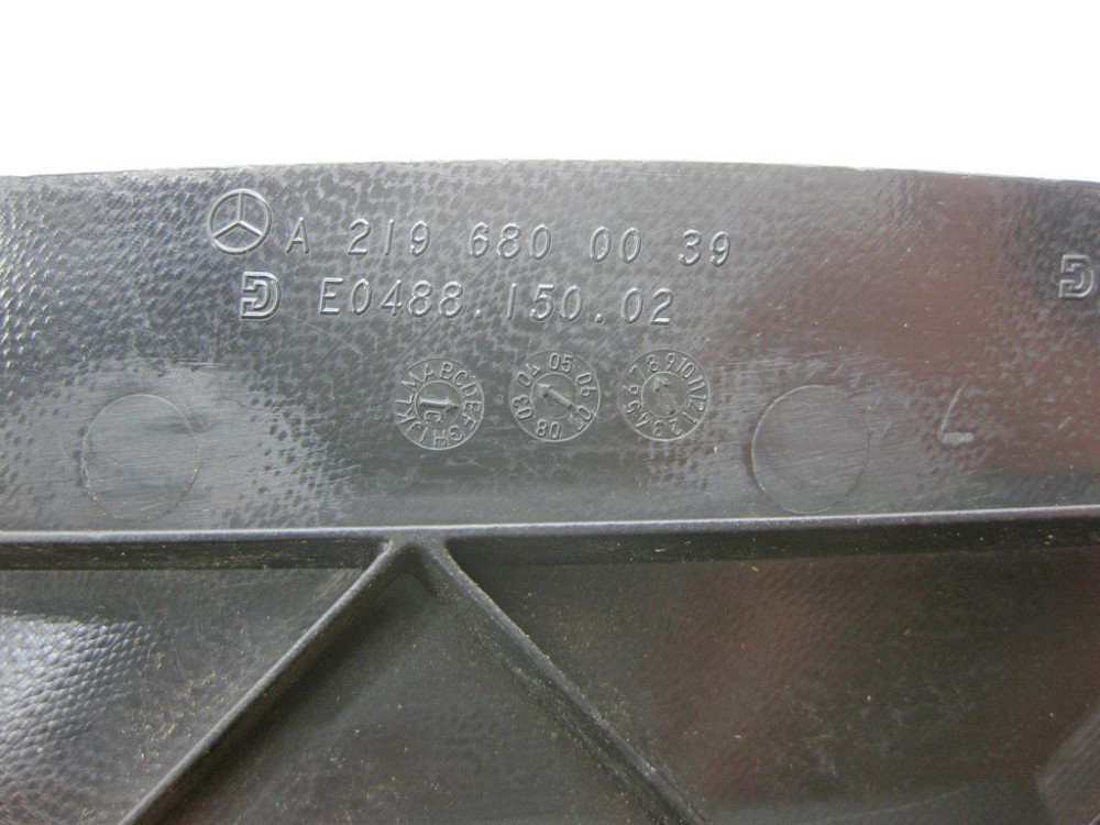 Mercedes-Benz  A2196800039 9051 Кришка правого торця панелі приладів чорна CLS C219 Одесса - изображение 8