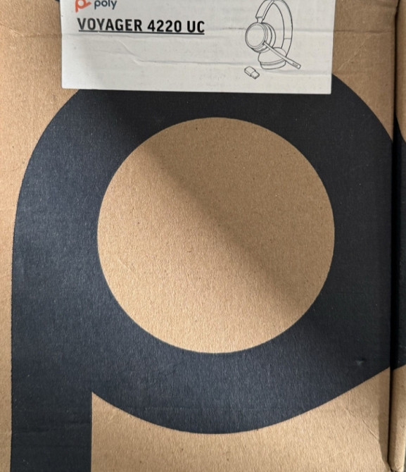 Опломбована спеціалізована гарнітура Plantronics Voyager 4220 UC Киев - изображение 2