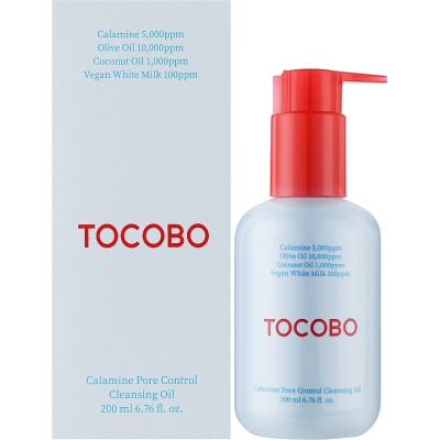 Масло для лица Tocobo Calamine Pore Control Cleansing Oil 200 мл (8809835060348) Винница - изображение 2