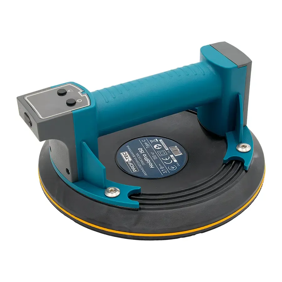 Потужна акумуляторна вакуумна присоска PROFI-TEC HoldPro 150 : з АКБ 3.7V 1.5 Ah + ЗП (007062) Київ - фото 2