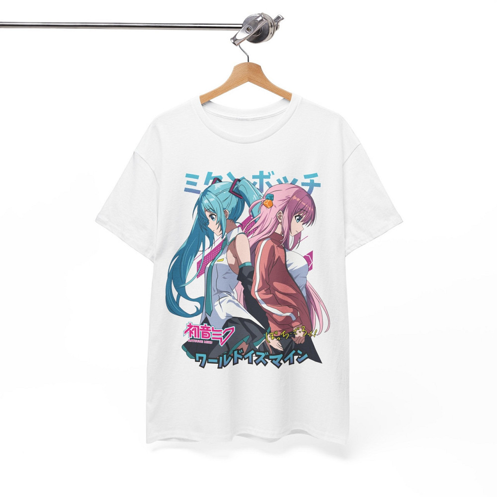 Футболка аниме Каваии Хитори Готоу Боккхи оверсайз (S/M/L) Черний AnimeJ0415 Днепр - изображение 6