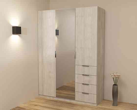 Шафа Крістал 2, Дуб Шамоні Світлий, 1500х520х2100 Львів